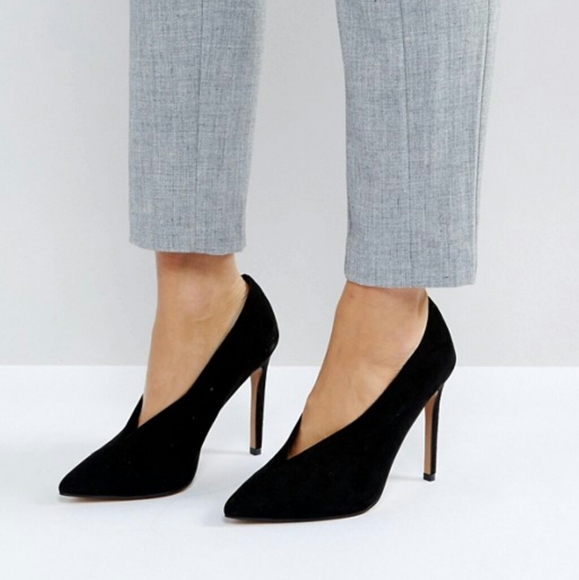 ASOS Shoes - Asos Priority Black Pointed Toe High Heels
